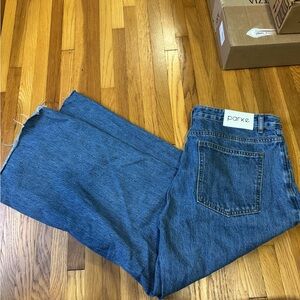 PARKE Low Rise jeans (pre cut)